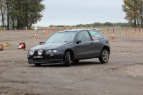 Courtesy of Oxford MC. Mark Bisping driving, Suze Endean passengering. Boanerges PCA, 1st October 2017.